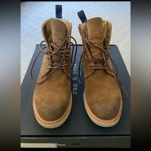 Rag & bone mens fleet boot. Suede.size 43 / 10.